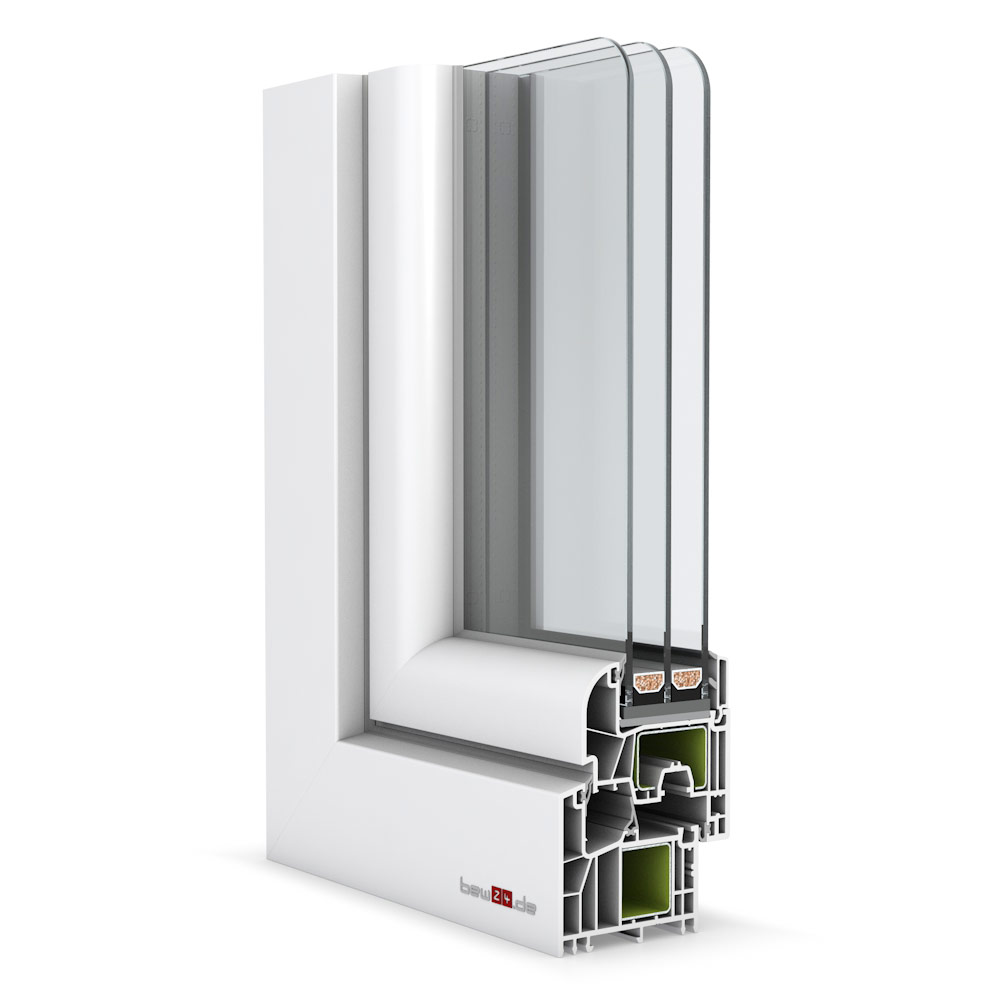 PSK Tür Kunststoff Salamander greenEvolution 76 MD Basic