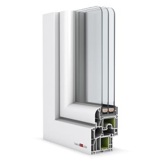 PSK Tür Kunststoff Salamander greenEvolution 76 MD Basic