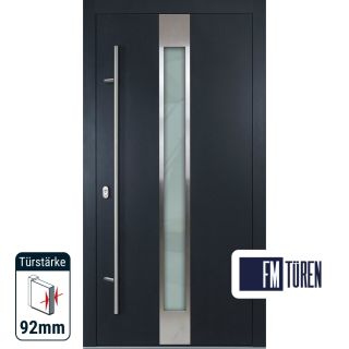 Energiespar-Haustür BEW-905-92 Lagertür Anthrazit