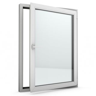 Kunststofffenster 105 x 135 cm 2-fach Glas