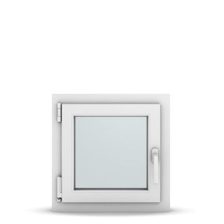 Wohnraumfenster 1-flg. Allegro Max Weiß 500x500 mm DIN Dreh-Kipp Links