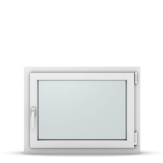 Wohnraumfenster 1-flg. Allegro Max Weiß 800x600 mm DIN Dreh-Kipp Rechts
