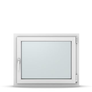 Wohnraumfenster 1-flg. Allegro Max Weiß 800x650 mm DIN Dreh-Kipp Rechts