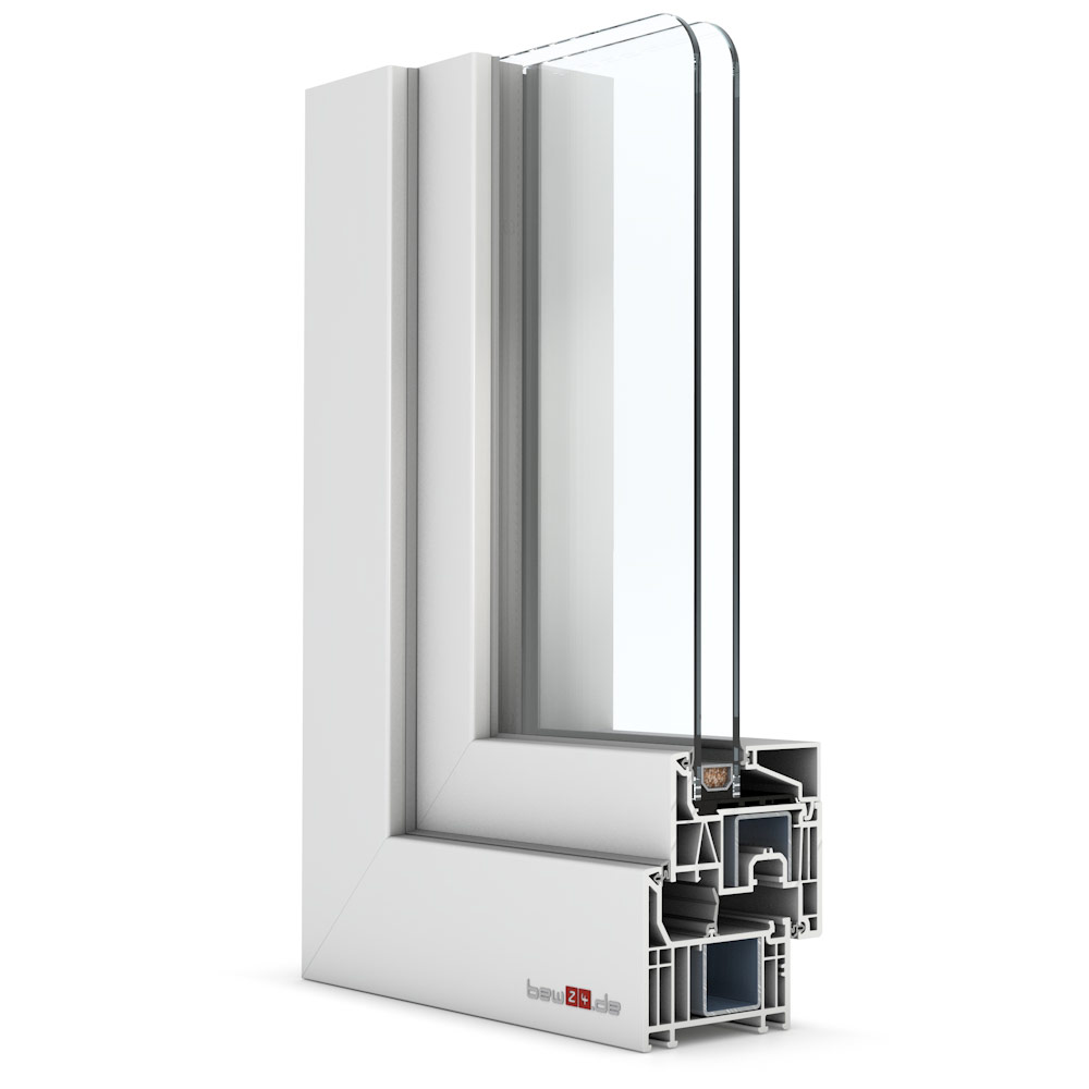 Deceuninck Elegant Infinity 76 MD Kunststofffenster 