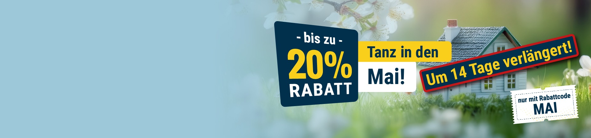 Bis zu 20% Rabatt auf alles