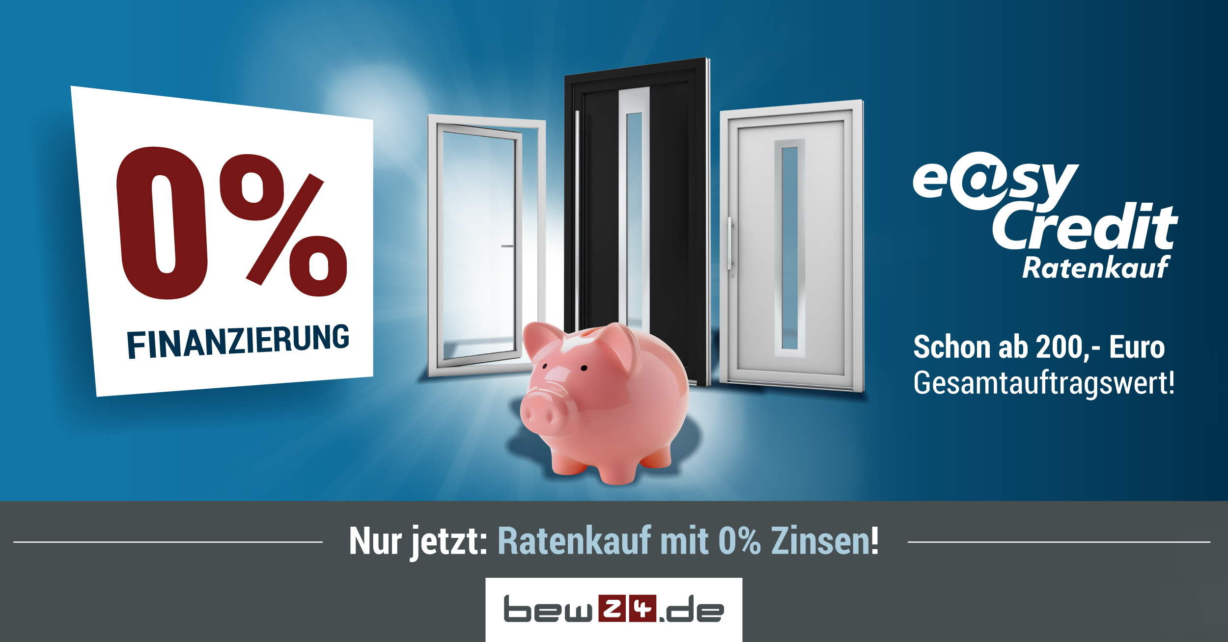 0% Finanzierung mit easyCredit