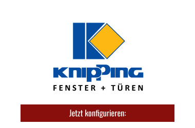 Knipping Fenster, Balkontüren und Terrassentüren konfigurieren