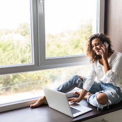 Fenster mit Unterlicht für mehr Komfort