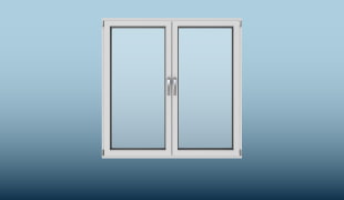 Doppelflügelfenster