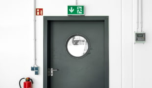 Fluchttür