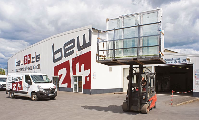 Fensterversand bei BEW24