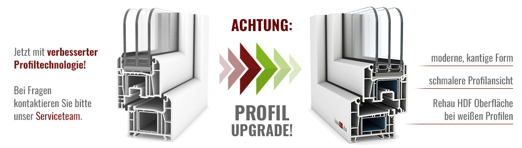 Neue Fensterprofile ThermoMax