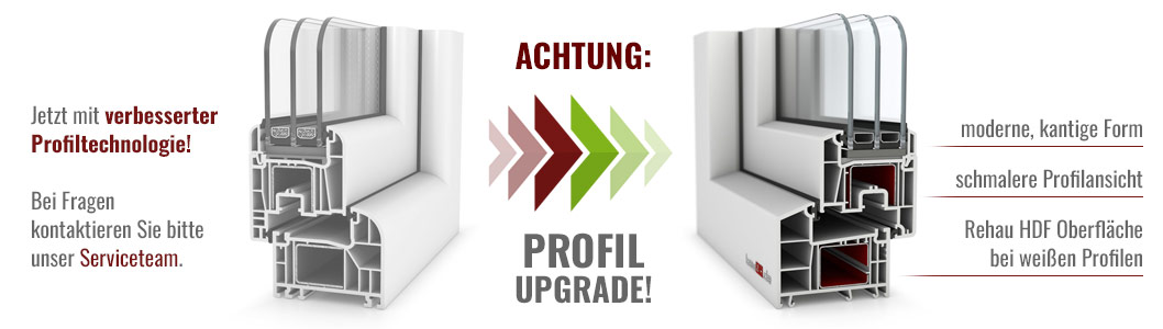 Neue Fensterprofile ThermoMax