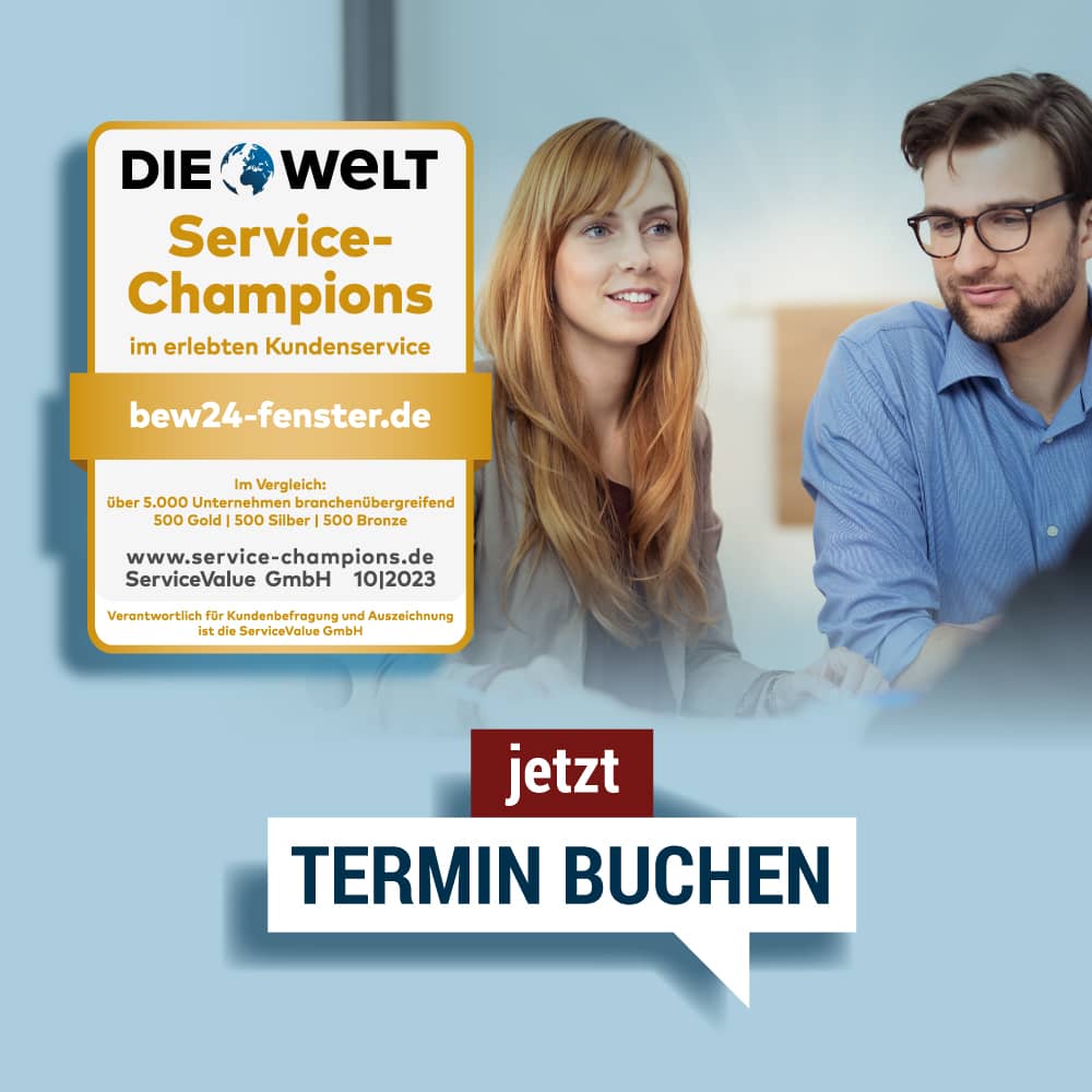 Kostenlose Fensterberatung beim Service Champion