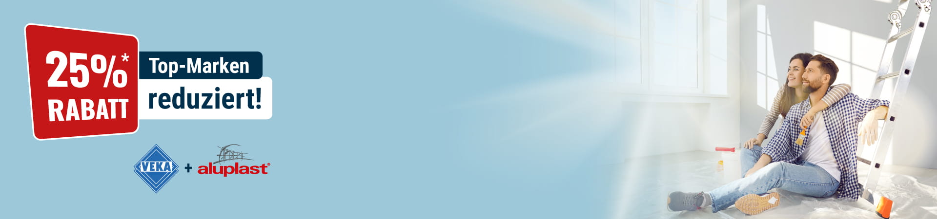 25% auf Veka & Aluplast