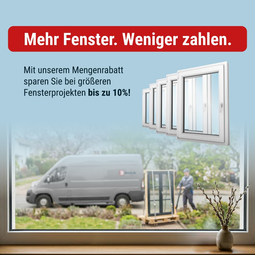 Mengenrabatt - Bis zu 10% sparen